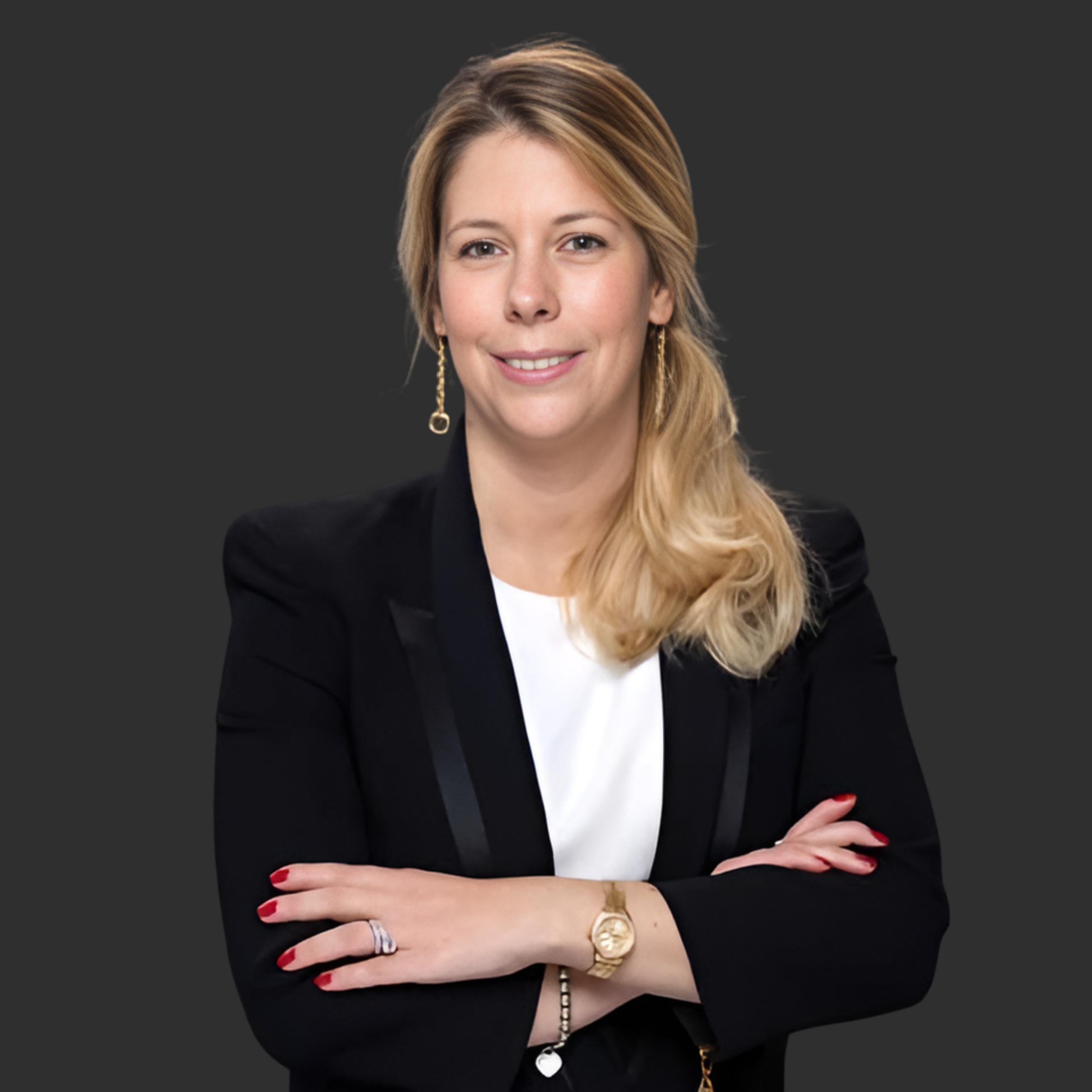 Professionelles Porträt von Giulia Francesca Jaeger, Rechtsanwältin bei JBCV Luxemburg, Spezialistin für EU-Wettbewerbsrecht, Wirtschaftsstrafrecht und Verwaltungsgerichtsbarkeit.